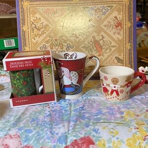 Signature Ursula's Christmas mug, gingerbread mug and holiday mug new in box